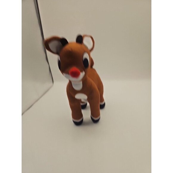 Rudolph the Red-Nosed Reindeer Plush Stuffed Animal Toy 12" Licensed Christmas - Picture 1 of 4